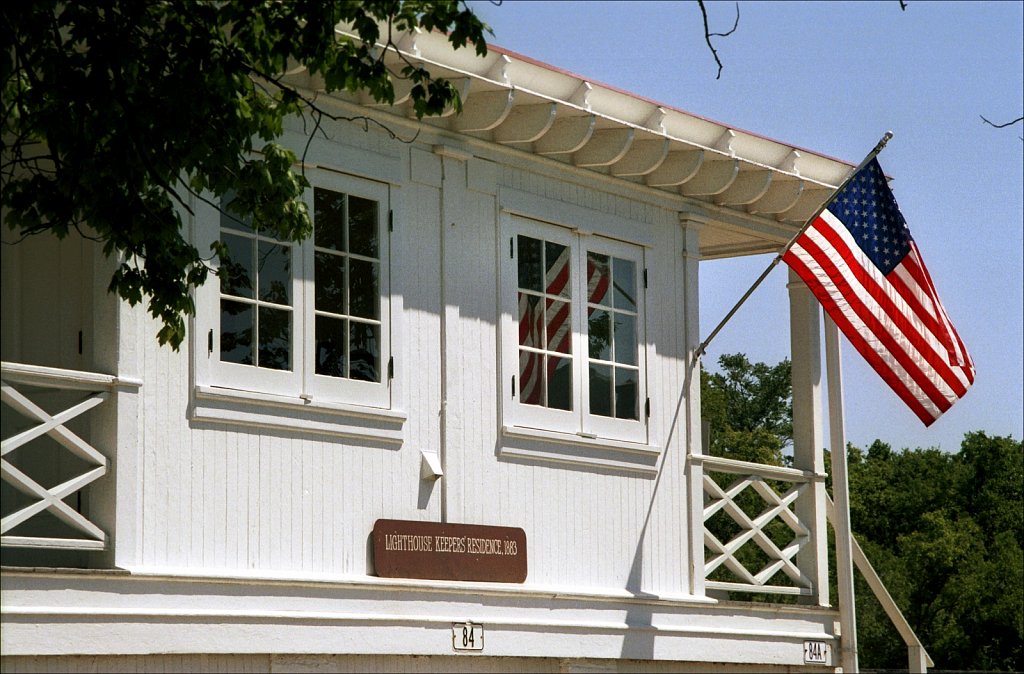 Old Glory at the Lighthouse