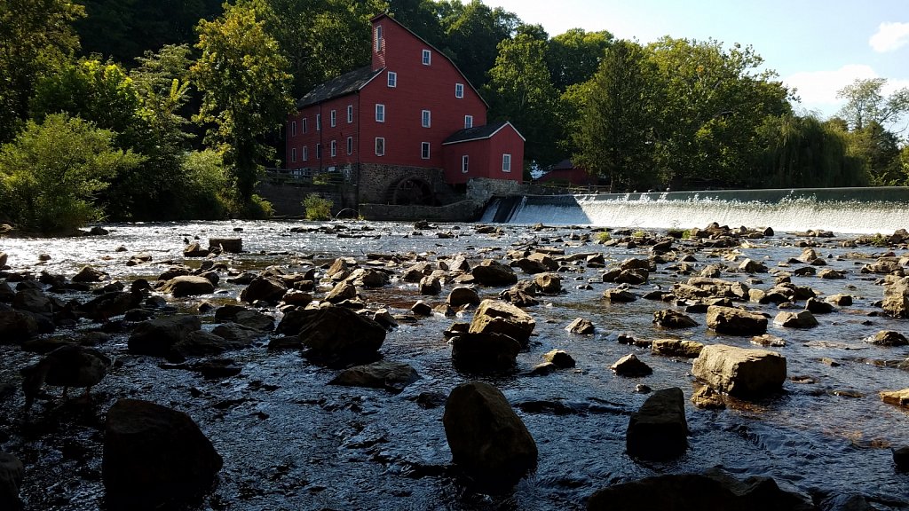 Red Mill Under the Bridge 
