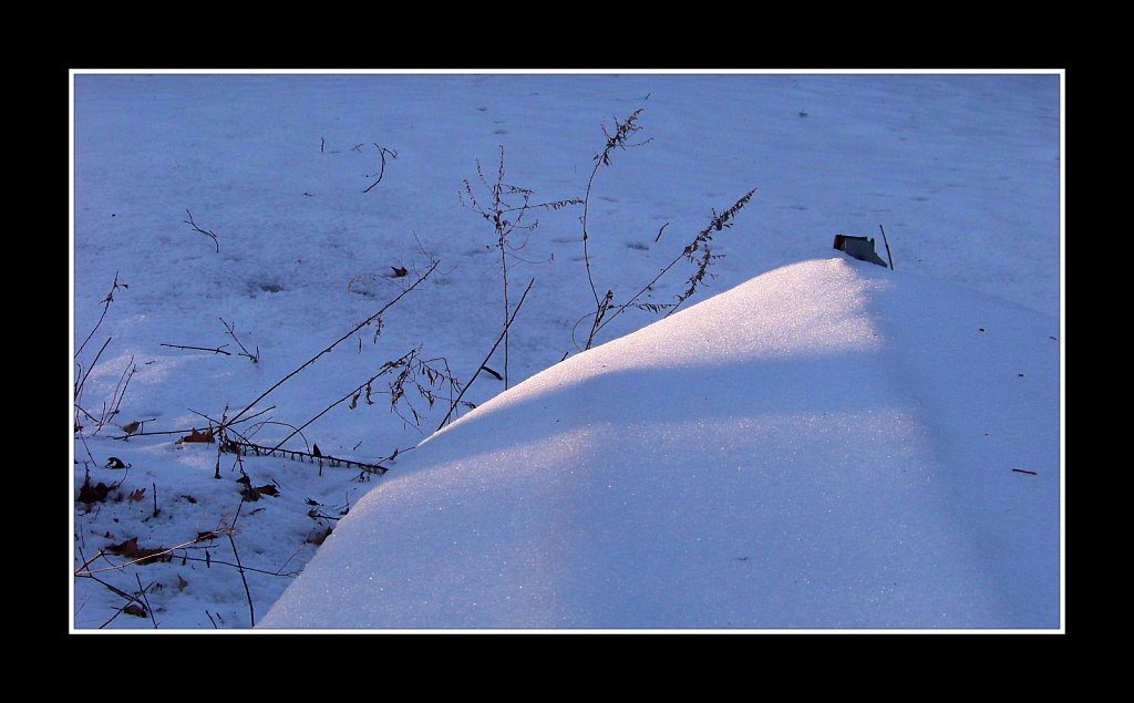 Snow Covered Boat