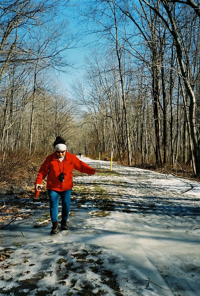 Jeanne On The Columbia Trail