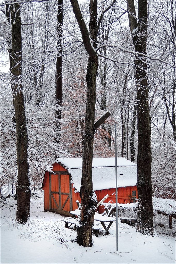 Red, White and Snow