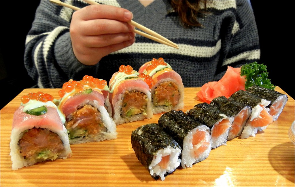Sushi at Ginza