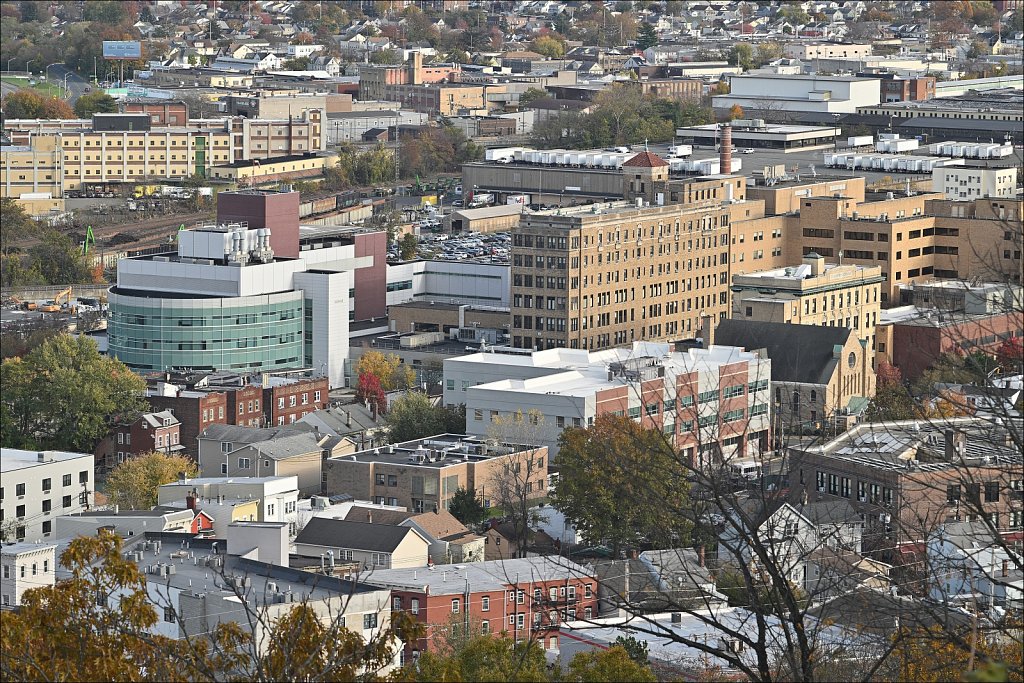 Paterson Skyline (Saint Joseph's Hospital and Medical Center)