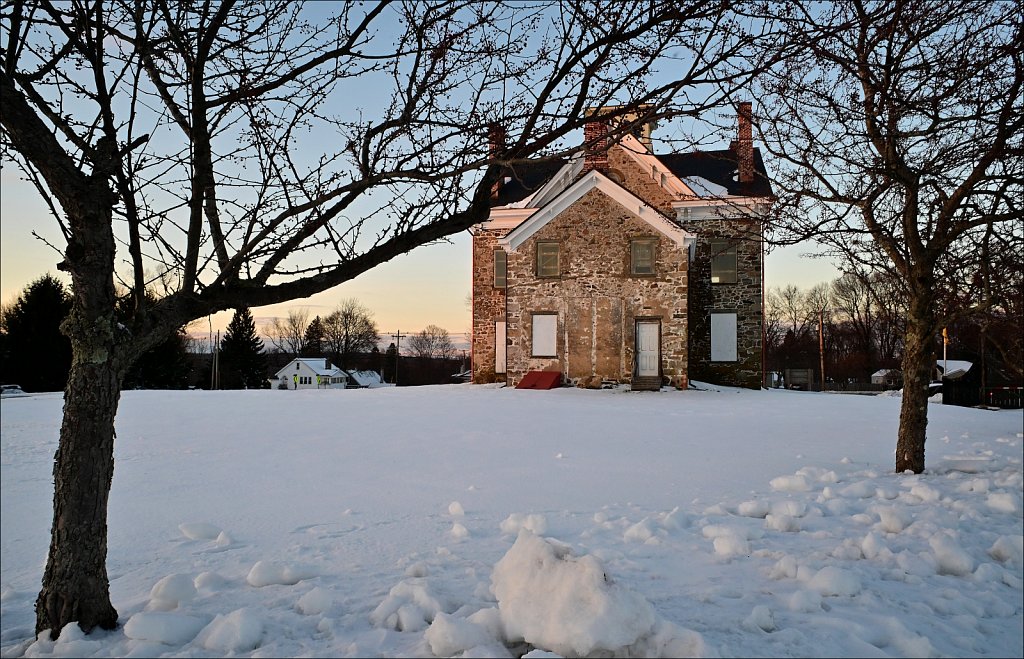 Winter Evening at Turkey Brook Park