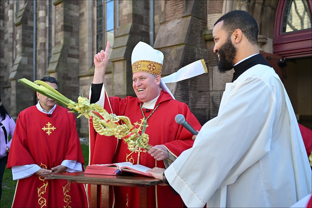 2024 Palm Sunday Mass at The Cathedral of Saint John The Baptist