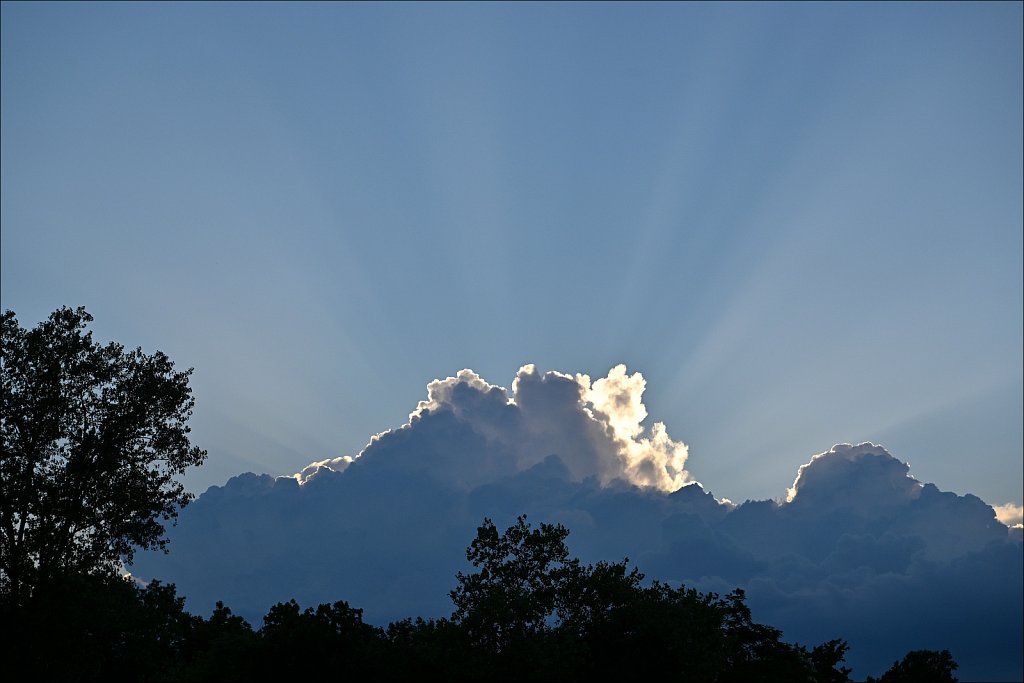 Storm Cloud Sunset