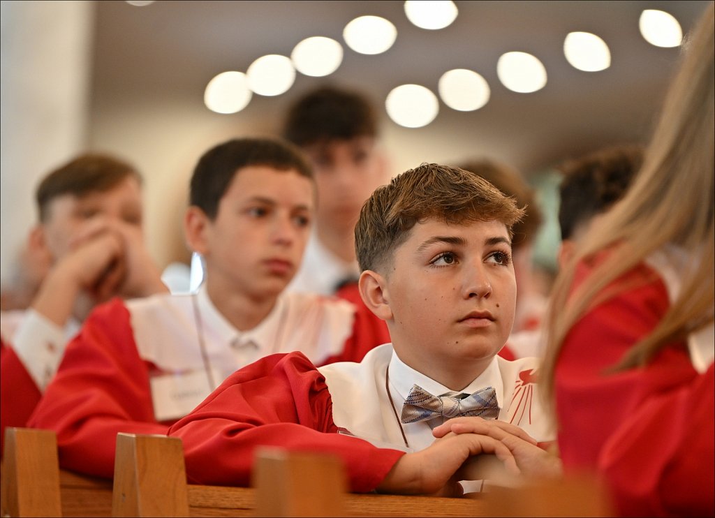 Confirmation at Holy Rosary RC Church