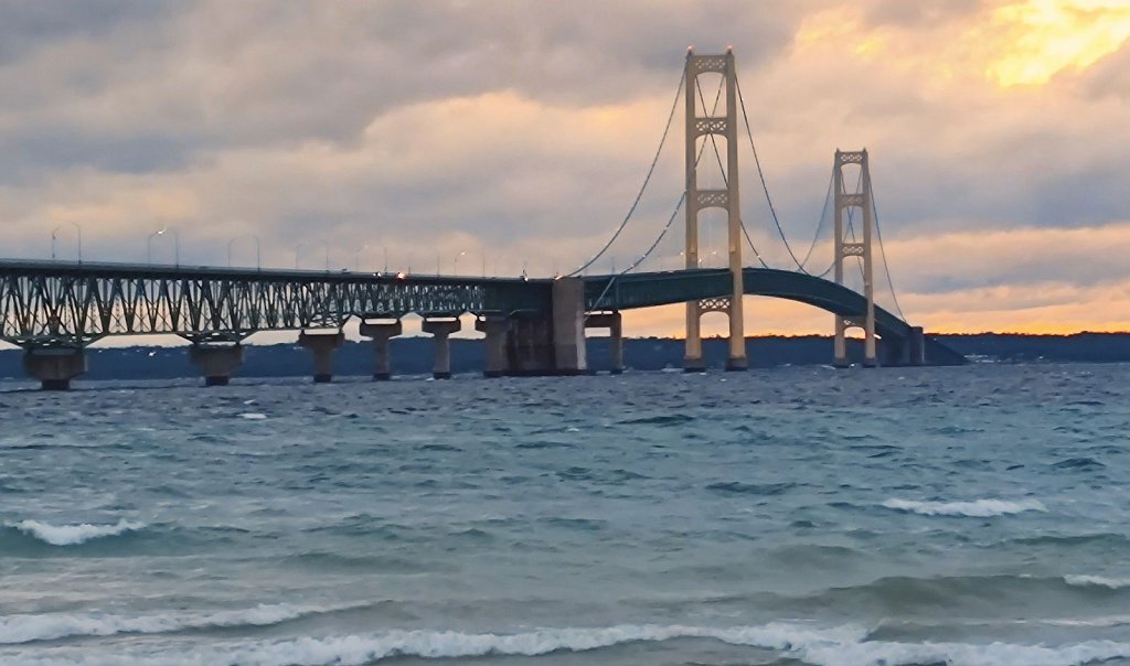 Card 21 "Water" - Straights of Mackinac