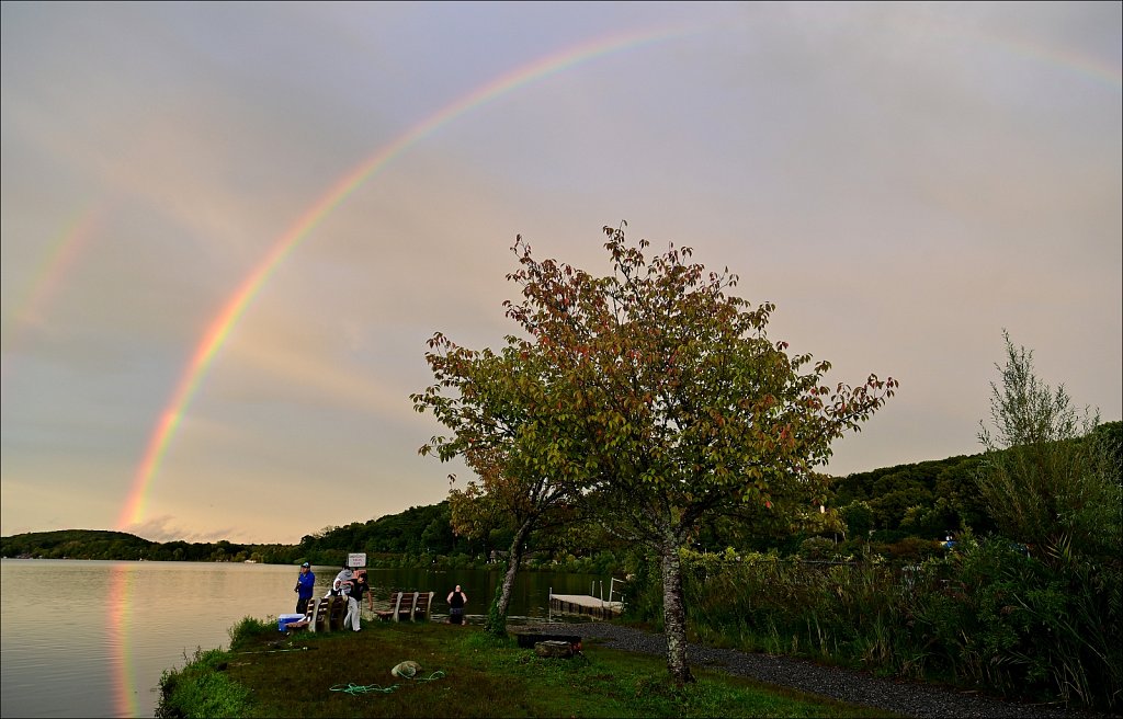 Budd Lake Rainbow