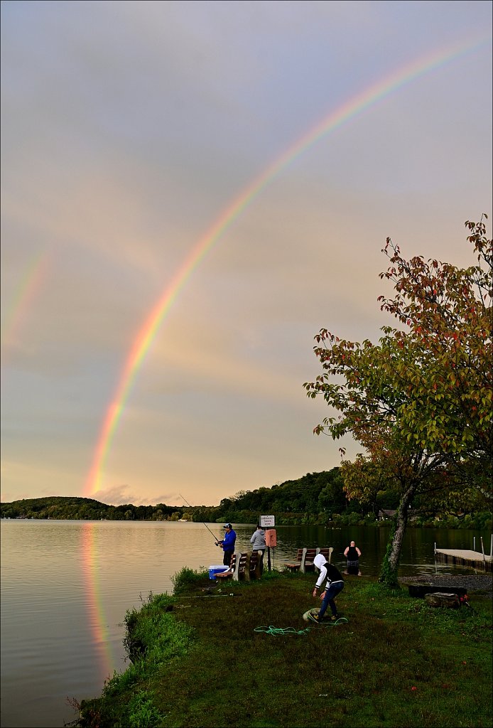 Budd Lake Rainbow