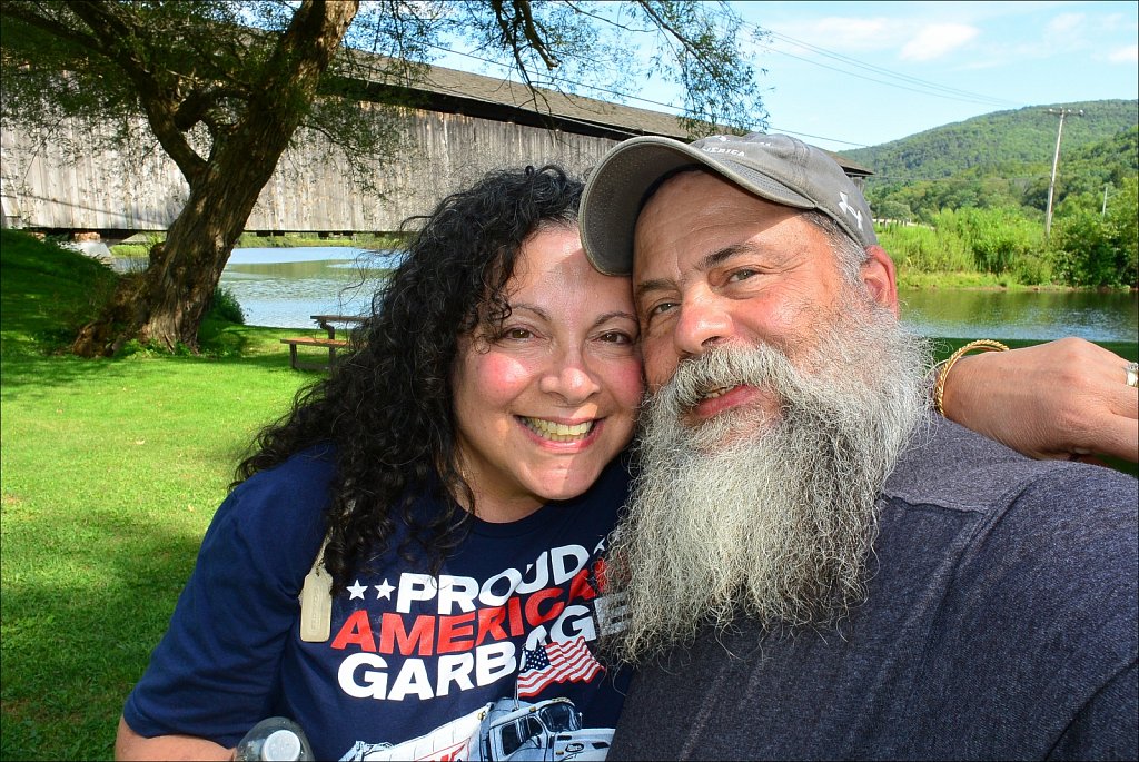 Picnic Time at The Downsville Covered Bridge